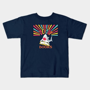 Devour Books Shark Kids T-Shirt